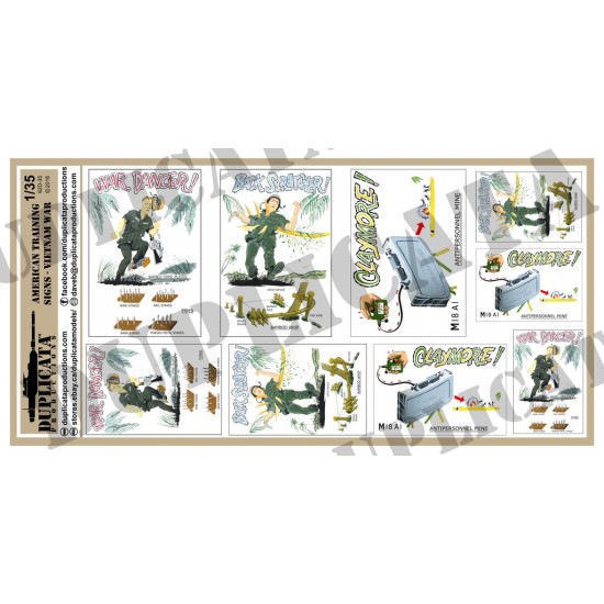 1/35 Vietnam Training Signs