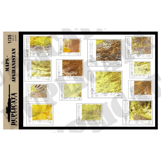 1/35 Afghanistan Maps