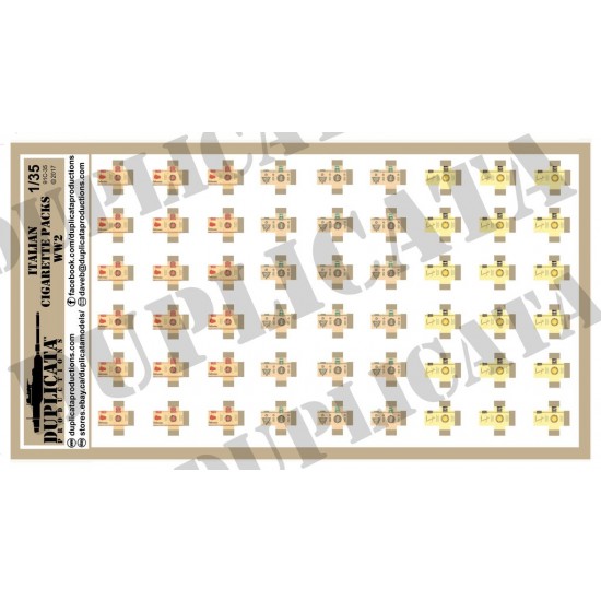1/35 WWII Italian Cigarettes
