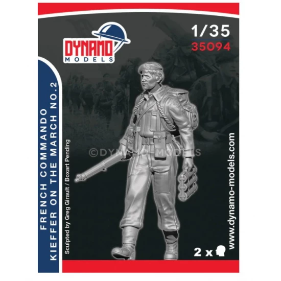 1/35 French Commando Kieffer Marching No.2