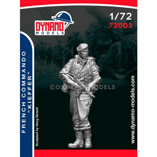 Kieffer Model 1/72 French Commando Kieffer Dynamo 72003