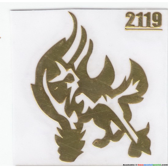 Gundam Metal Stickers (Golden) for Various Scales