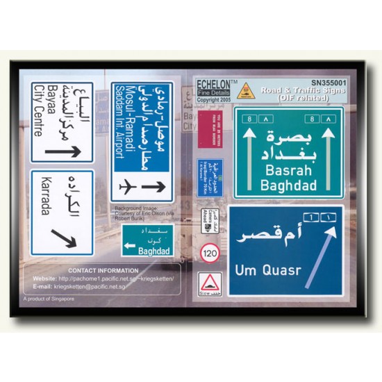 1/35 Road & Traffic Signs (OIF related) Part 1