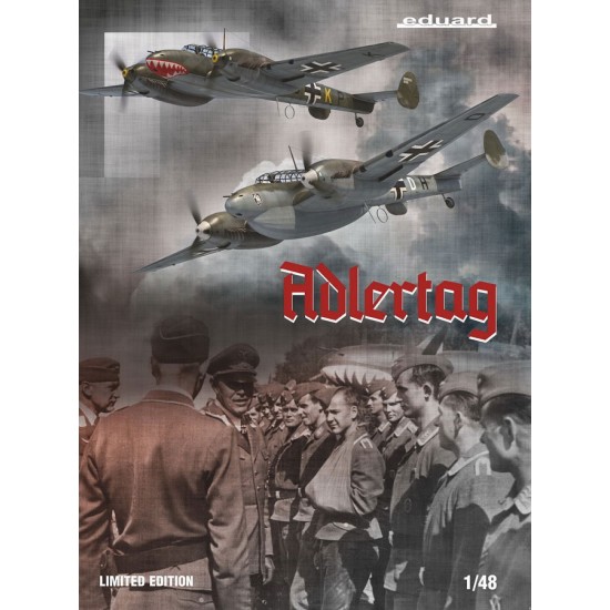 1/48 ADLERTAG - WWII Battle of Britain German Heavy Fighter Bf 110C/D [Limited Edition]