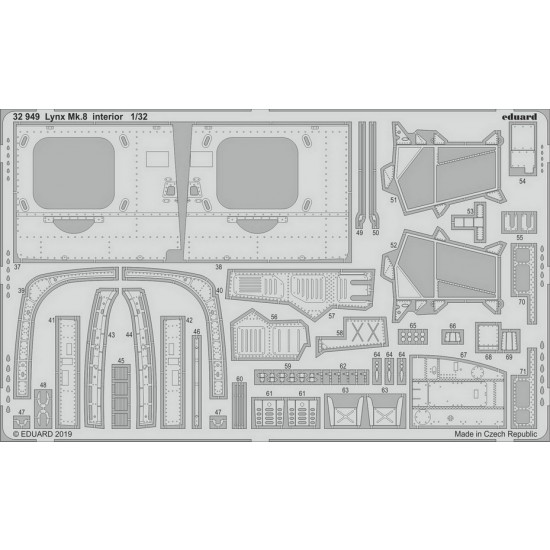 1/32 Westland Lynx Mk.8 Interior Detail Set for Revell kits