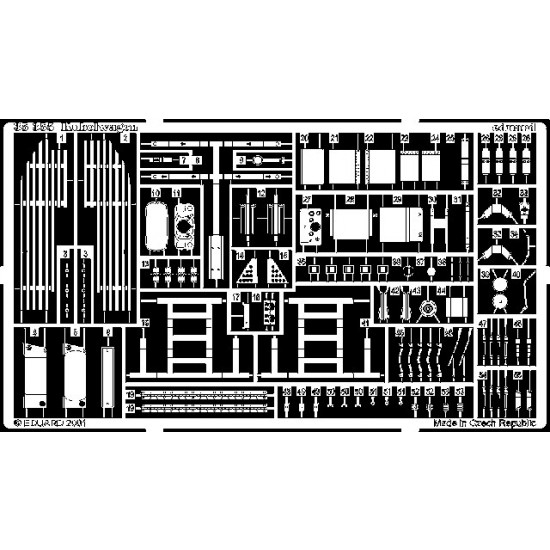 Photoetch for 1/35 German Kubelwagen for Tamiya kit