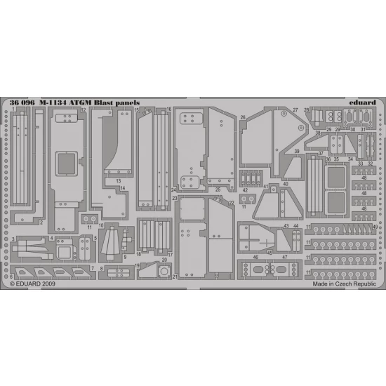 1/35 M1134 Stryker ATGM (Anti-Tank Guided Missile) Blast Panels for AFV Club kit