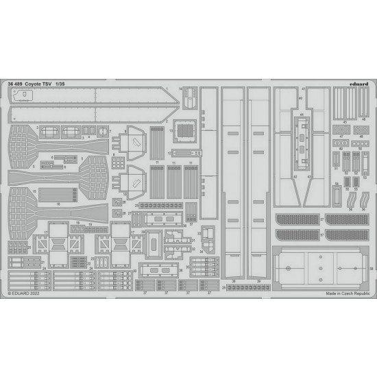 1/35 Coyote TSV Jackal Detail Set for HobbyBoss kits