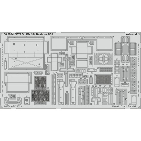 1/35 SdKfz. 164 Nashorn Photo-etched set for Border Model kits