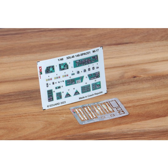 1/48 Mil Mi-17 Cockpit (3d decal & pe seet) for Trumpeter kits