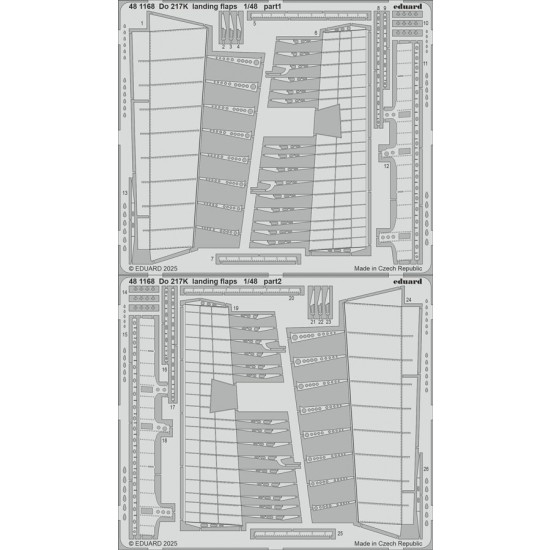 1/48 Dornier Do 217K Landing Flaps (PE) for ICM kits