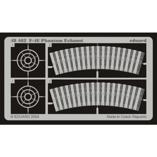 Photoetch for 1/48 F-4 Exhaust for Hasegawa kit
