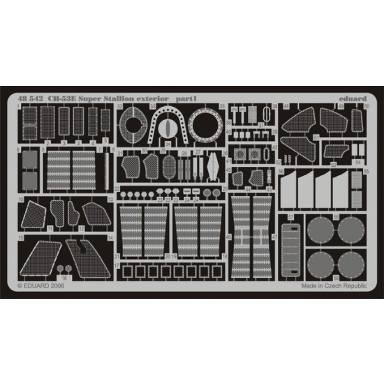 Photoetch for 1/48 CH-53E Exterior for Academy/MRC kit