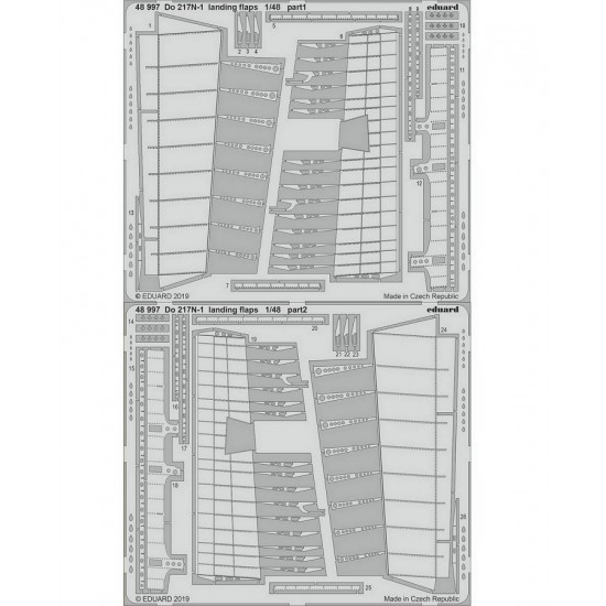 1/48 Dornier Do 217N-1 Landing Flaps Set for ICM kits