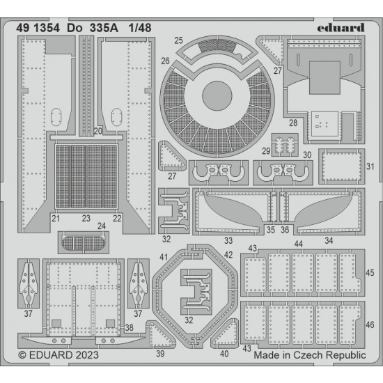 1/48 Dornier Do 335A Detail Parts for Tamiya kits