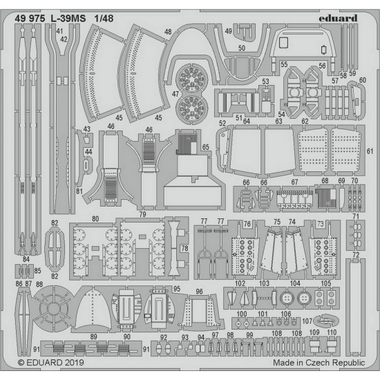 1/48 Aero L-39MS Albatros Detail Set for Trumpeter kits