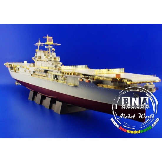1/350 US Aircraft Carrier Hornet Photo-etched Railings for Trumpeter