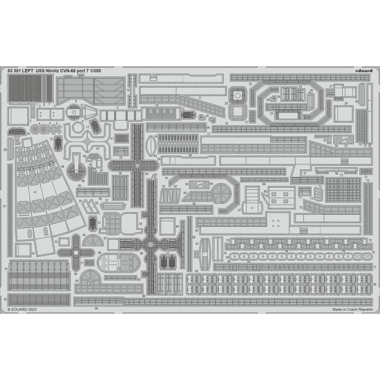 1/350 USS Nimitz CVN-68 Aircraft Carrier Photo-etched set for Trumpeter kits