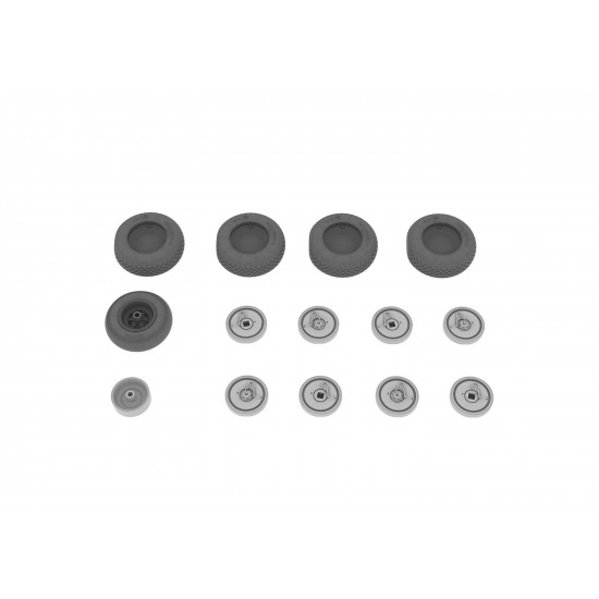1/32 Heinkel He219A-7 'Uhu' Wheels for Revell kit