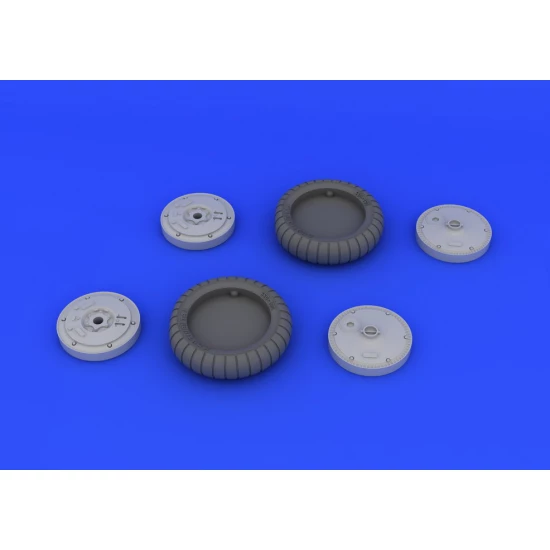 1/32 Messerschmitt Bf109G-6 Wheels for Revell kits