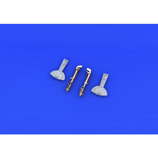 1/32 Messerschmitt Bf 109G-10 Undercarriage Legs Bronze for Revell kit