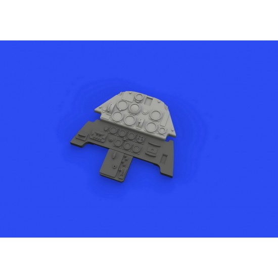 1/32 Messerschmitt Bf 109E Dashboard & Seatbelts Detail Set for Eduard kits