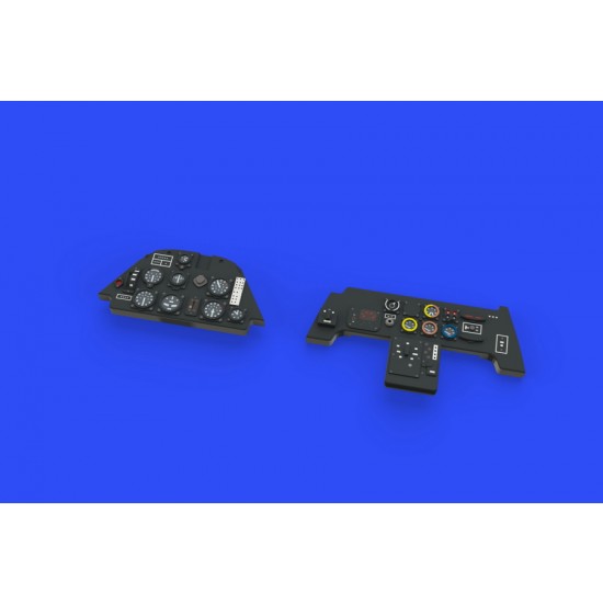 1/48 Messerschmitt Bf 109E Instrument Panel (LOOK) Set for Eduard kits