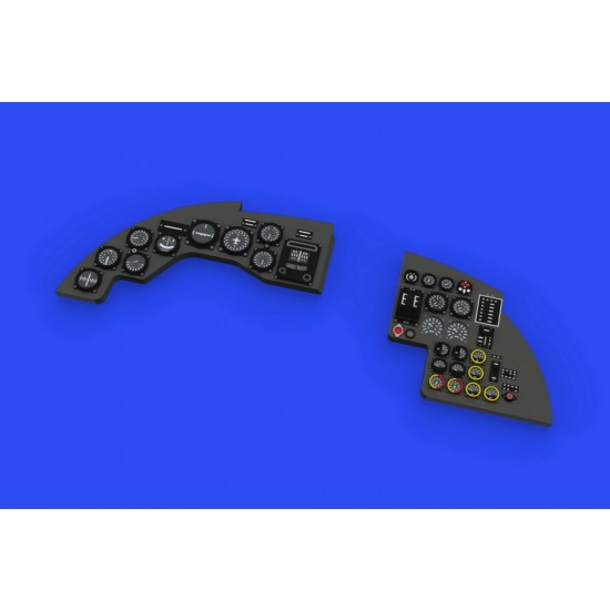 1/48 Dornier Do 17Z Bomber Instrument Panel Detail Set for Eduard/ICM kits