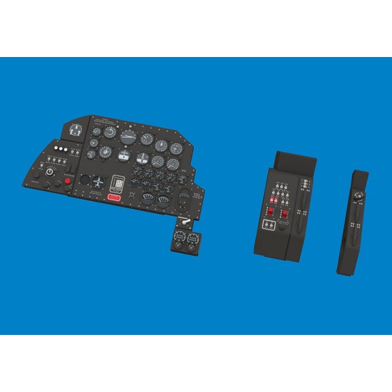 1/48 DB-7B Boston III Instrument Panel for HK Models kits
