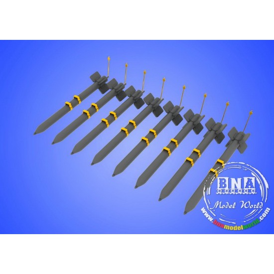 1/48 HVAR Rockets for USAAF, USAF & USN Aircraft 1944-55 - Brassin Set