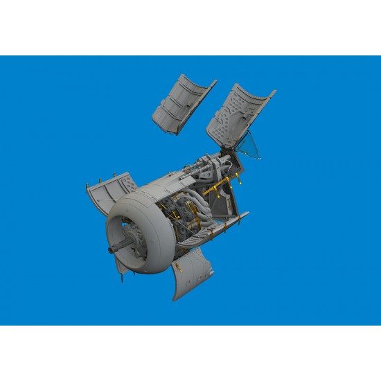 1/48 Focke-Wulf Fw 190A-6 Engine and Fuselage Guns for Eduard kits