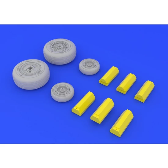 1/48 McDonnell F-4C Phantom Wheels for Academy kits