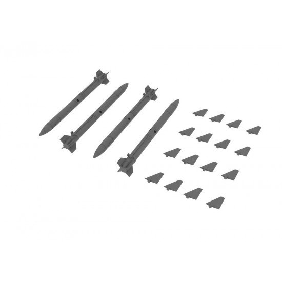 1/48 US AGM-45 Shrike Missiles (4pcs)