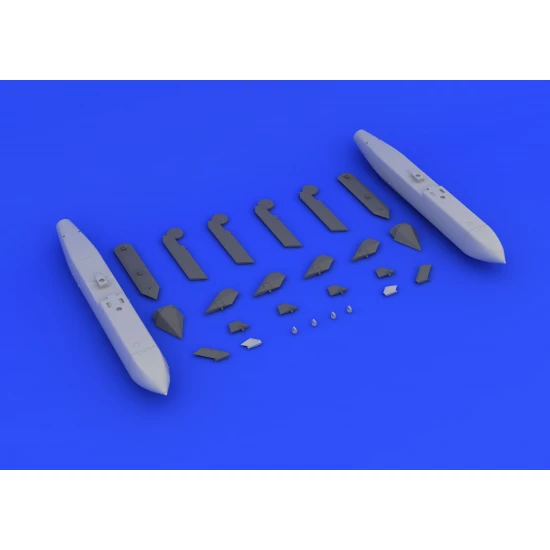 1/48 Storm Shadow Missiles Set (2 Missiles) (Resin+PE+Decals)