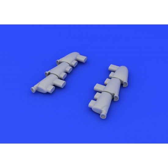 1/48 Hawker Hurricane Mk.I Exhaust Stacks for Airfix kit A05127 (2pcs)