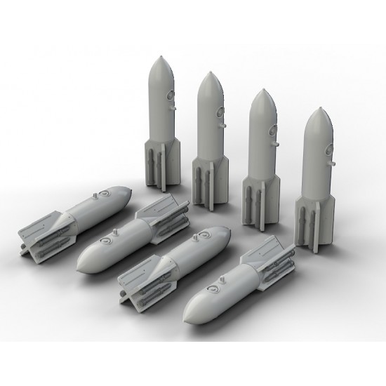 1/48 WWII German SC 50 Bombs Set