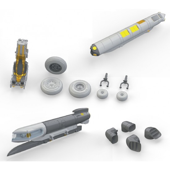 1/48 Harrier GR Mk.7/9 Accessories for Hasegawa kit