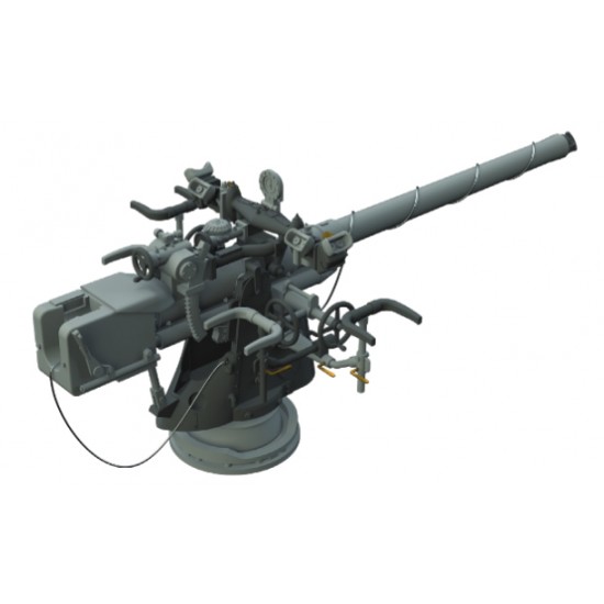 1/48 German Submarine 8.8cm Gun for Trumpeter kit