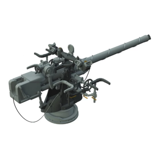 1/48 German Submarine 8.8cm Gun for Trumpeter kit