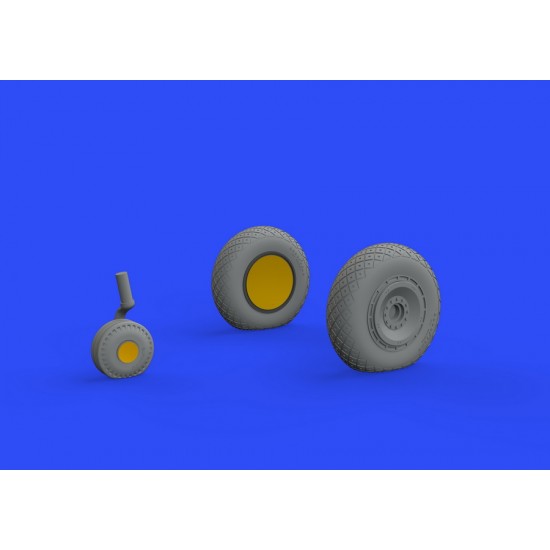 1/48 Republic P-47D Thunderbolt Wheels Set for Tamiya kits