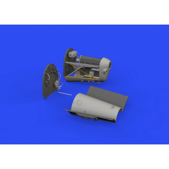 1/48 Zlin Z-126 Trener Walter Minor 4 Engine for Eduard kits