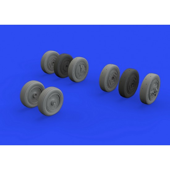 1/48 Lockheed SR-71A Blackbird Wheels for Revell kits