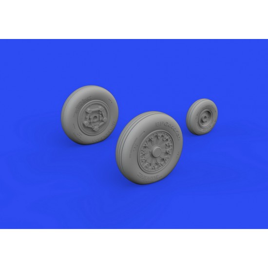 1/48 McDonnell Douglas F-15A/B Eagle Wheels for Great Wall Hobby kits