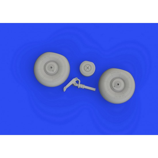 1/48 Bristol Beaufighter Beau Mk.X Wheels for Tamiya kits