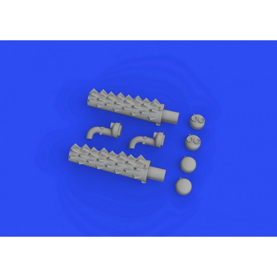 1/48 Bristol Beaufighter Beau Exhausts for Tamiya kits