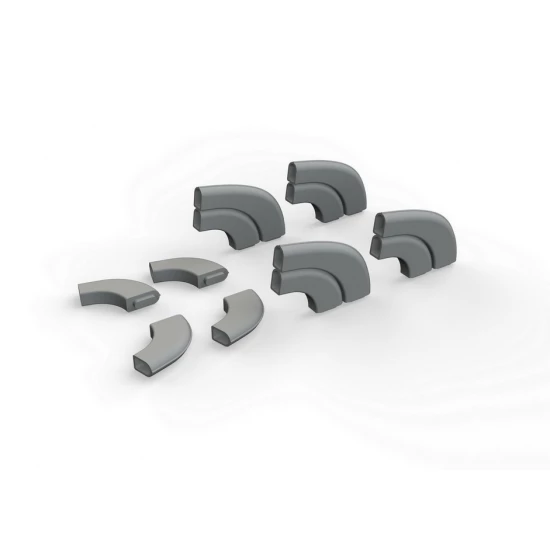 1/48 Yakovlev Yak-9D Exhaust Stacks for Zvezda kits