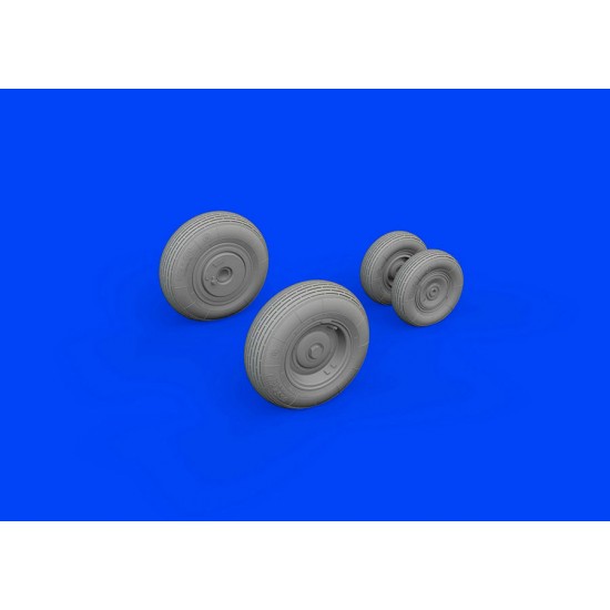 1/48 Mil Mi-8MT Wheels for Zvezda kits