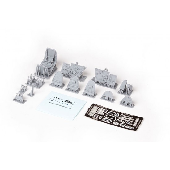 1/48 Messerschmitt Bf 109G-6/As Cockpit for Eduard kits
