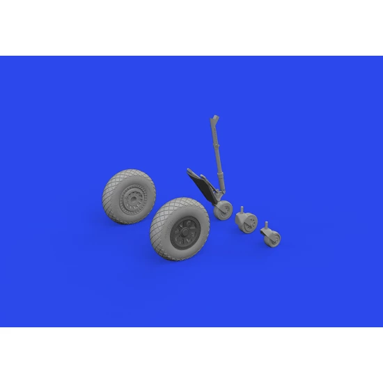 1/48 TBF/TBM Wheels w/Pattern for Academy kits