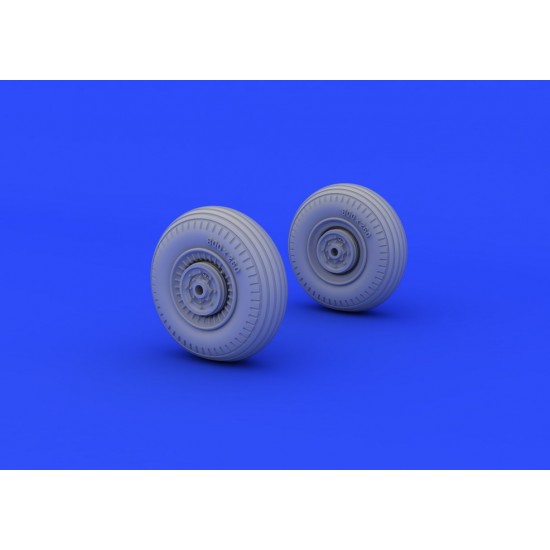 1/72 Ilyushin IL-2 Sturmovik Wheels for Tamiya kits